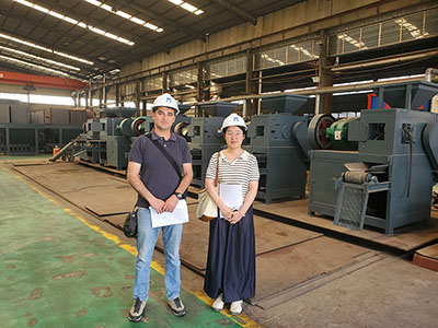 Ligne de production de briquetage hydraulique vers l’Ouzbékistan